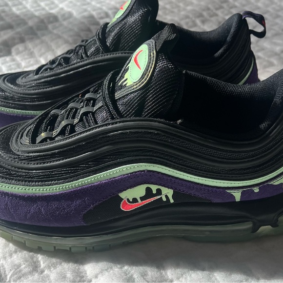 air max 97 halloween on feet